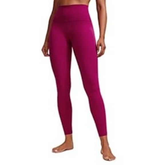 CRZ Yoga Super High Waist Butterluxe Magenta Purple Workout Set Both Medium - Picture 2 of 12